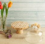 Dessert stand with cloche - Image 3