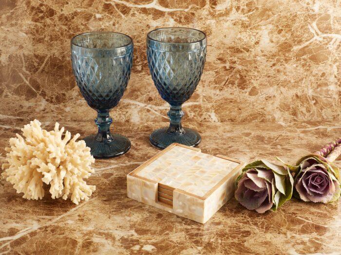 Mother of pearl coasters - Image 3