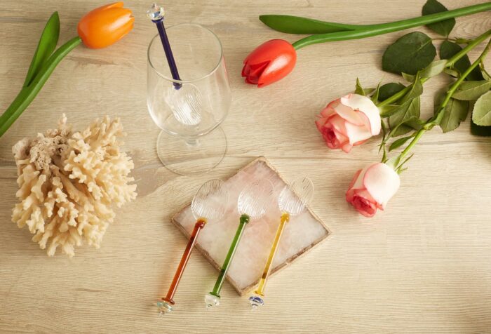 Colored Glass spoons - Image 2