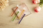 Colored Glass spoons