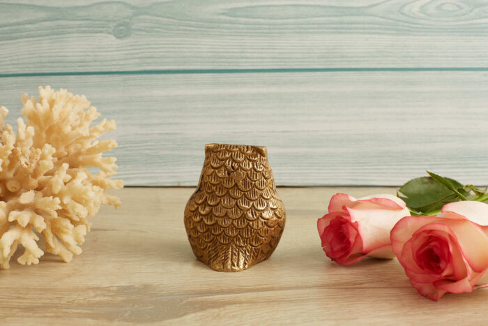 Brass owl paper weight - Image 2