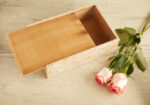 Natural mother of pearl tissue box - Image 3
