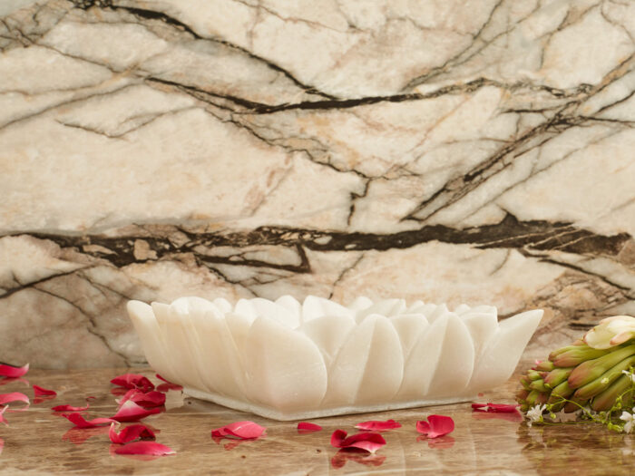 Square lotus platter - Image 2