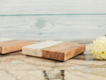 Marble and wood coasters - Image 3