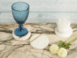 Marble and brass coasters - Image 3