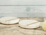 Marble and brass coasters - Image 2