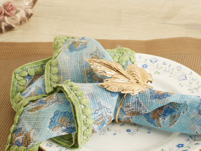Sky blue kota table napkins - Image 5