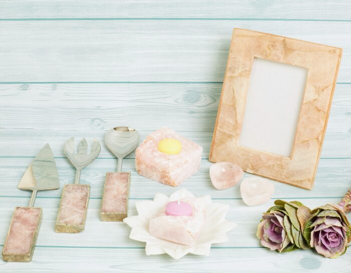 Rose quartz photo frame - Image 6