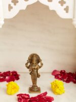 Brass Goddess Saraswati - Image 2