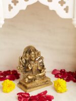 Brass Panchmukhi  Hanuman idol - Image 3