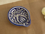 ceramic blue spoon rest