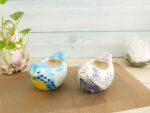Ivory ceramic bird planter - Image 3