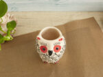 Ceramic owl  planter - Image 2