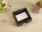 Black marble card holder - Image 3