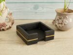 Black marble card holder
