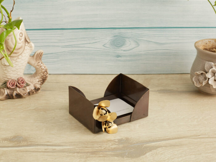 Rustic copper card holder - Image 3