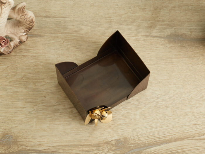 Rustic copper card holder - Image 2