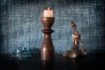 Sheesham wood candle holder - Image 5