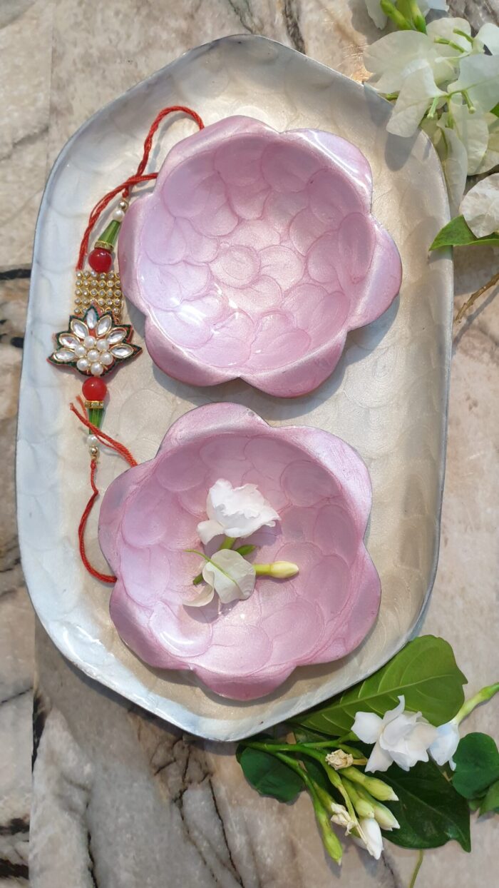 Enamel Rose Bowl set - Image 4