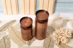 Rustic copper candle holders - Image 6