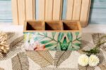 Tropical enamelled cutlery organiser - Image 3