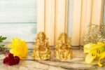 Brass Laxmi Ganesha set