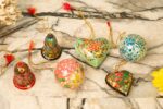 Papier mache Christmas gift set - Image 4