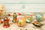 Papier mache Christmas gift set - Image 3