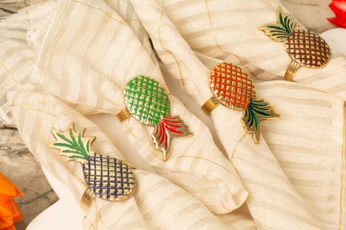 Pineapple napkin ring - Image 4