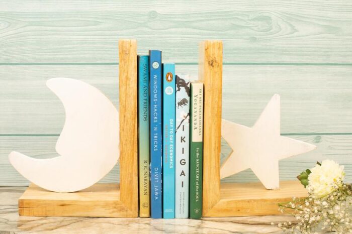 Moon Star bookends - Image 2