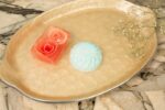 Floral natural soap set