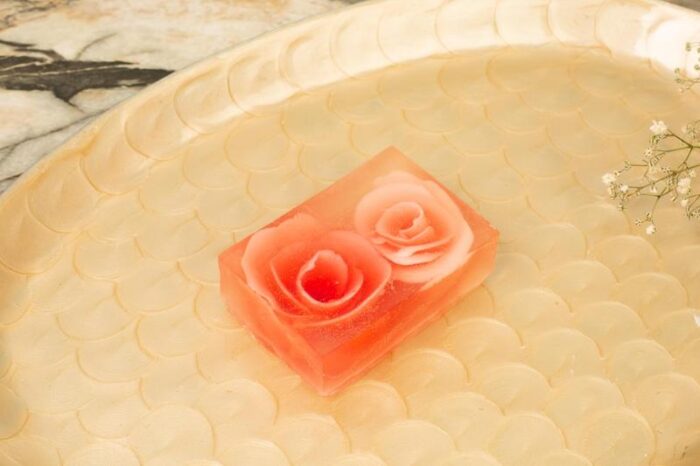 Floral natural soap set - Image 3