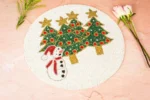Beaded Christmas mats