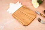 Marble wood cheese board