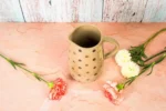 Polka dotted ceramic jug - Image 3