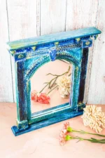 Jharokha aqua mirror