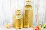 Gold Moroccan lanterns