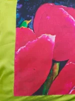 Pink floral cushion covers - Image 2