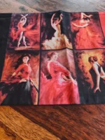 Flamenco art cushion covers - Image 4