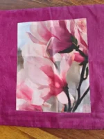 Silk flowers cushion covers - Image 2