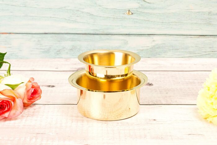 Glossy brass filter  coffee set - Image 4