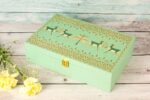 Sea green deer wedding hampers - Image 7