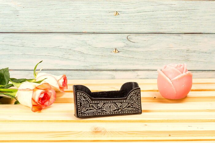 Ancient Bidri craft card holder - Image 5