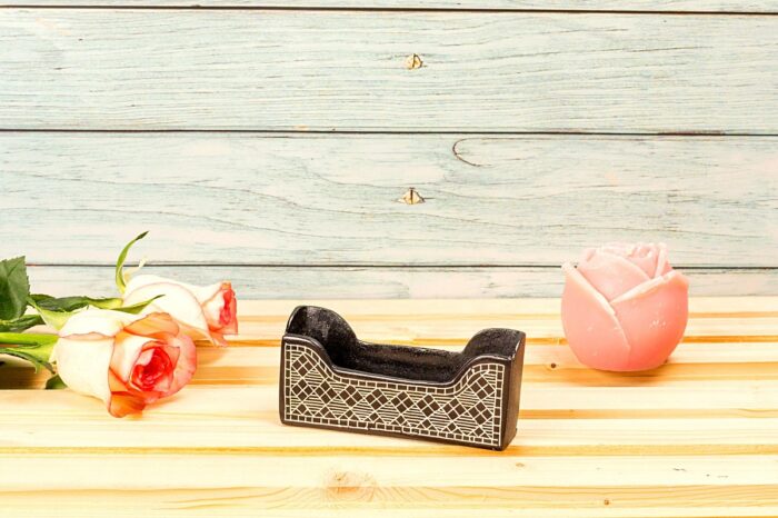 Ancient Bidri craft card holder - Image 7