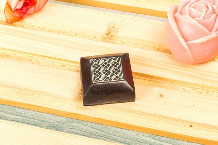 Ancient Bidri craft paper weight and knife set - Image 3