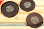 Ancient Bidri craft coasters - Image 3