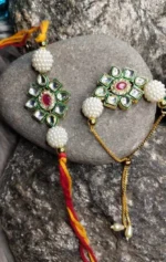 Beaded frame and trinket keeper rakhi gift set - Image 6