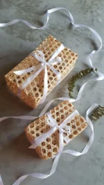 Bamboo gift boxes