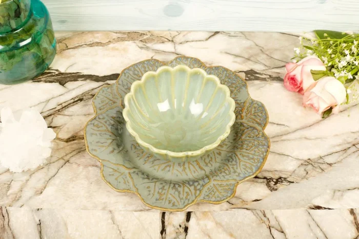 Ceramic soup bowl set - Image 3