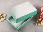 Sage green beaded tissue box - Image 8